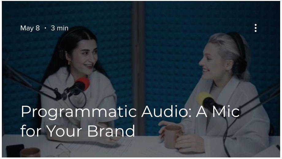 two women talking into microphones