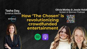 Tasha Day, Olivia Morley, and Jessie Holder next to yellow text