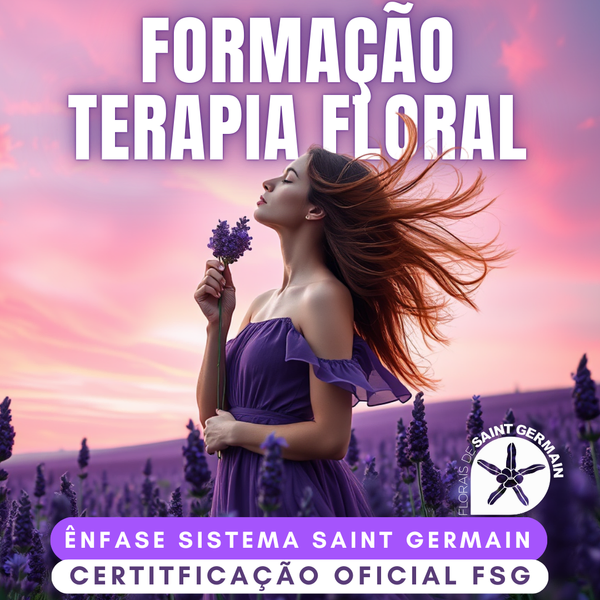 CURSO FORMAÇÃO TERAPIA FLORAL