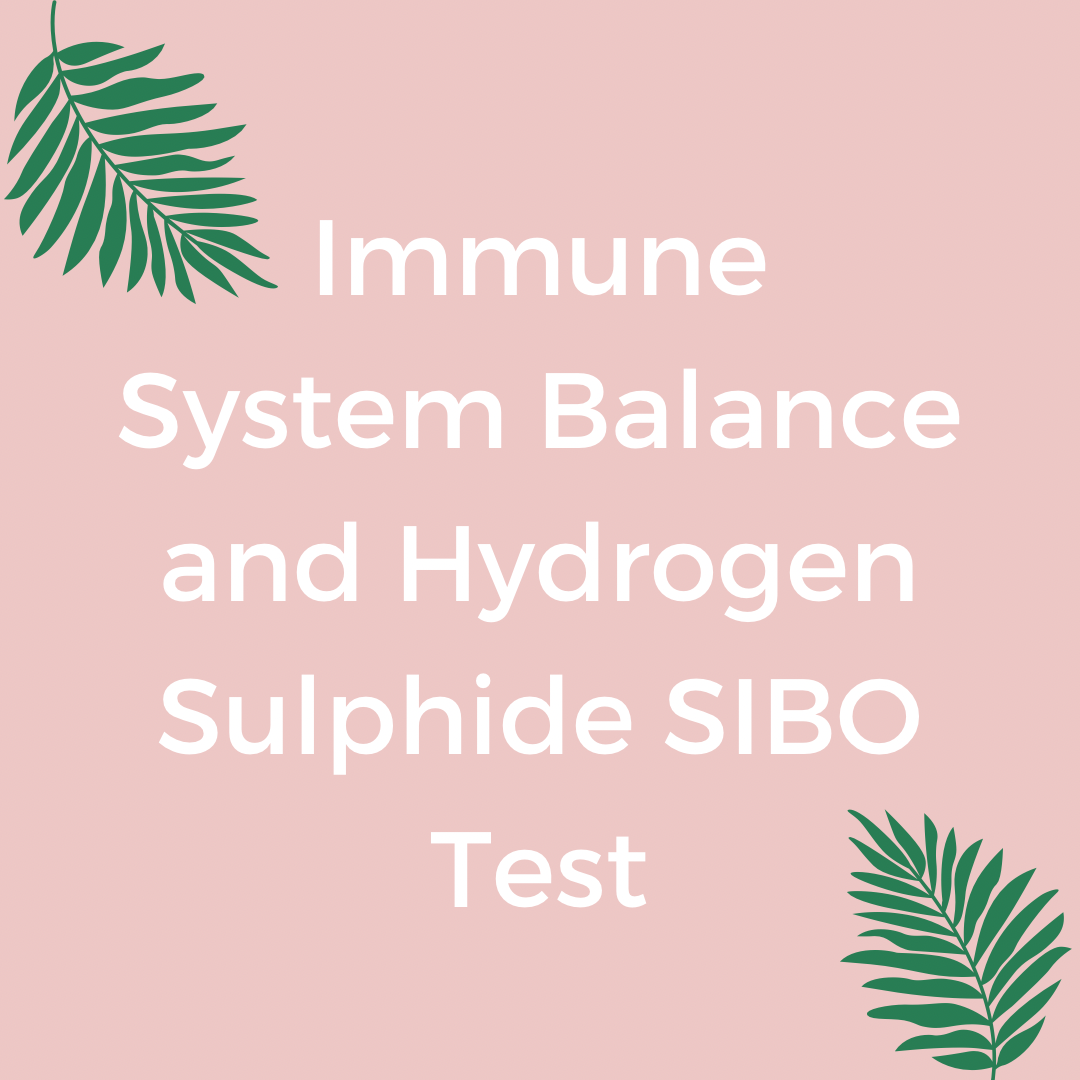 Immune System Balance and Hydrogen Sulphide SIBO Test