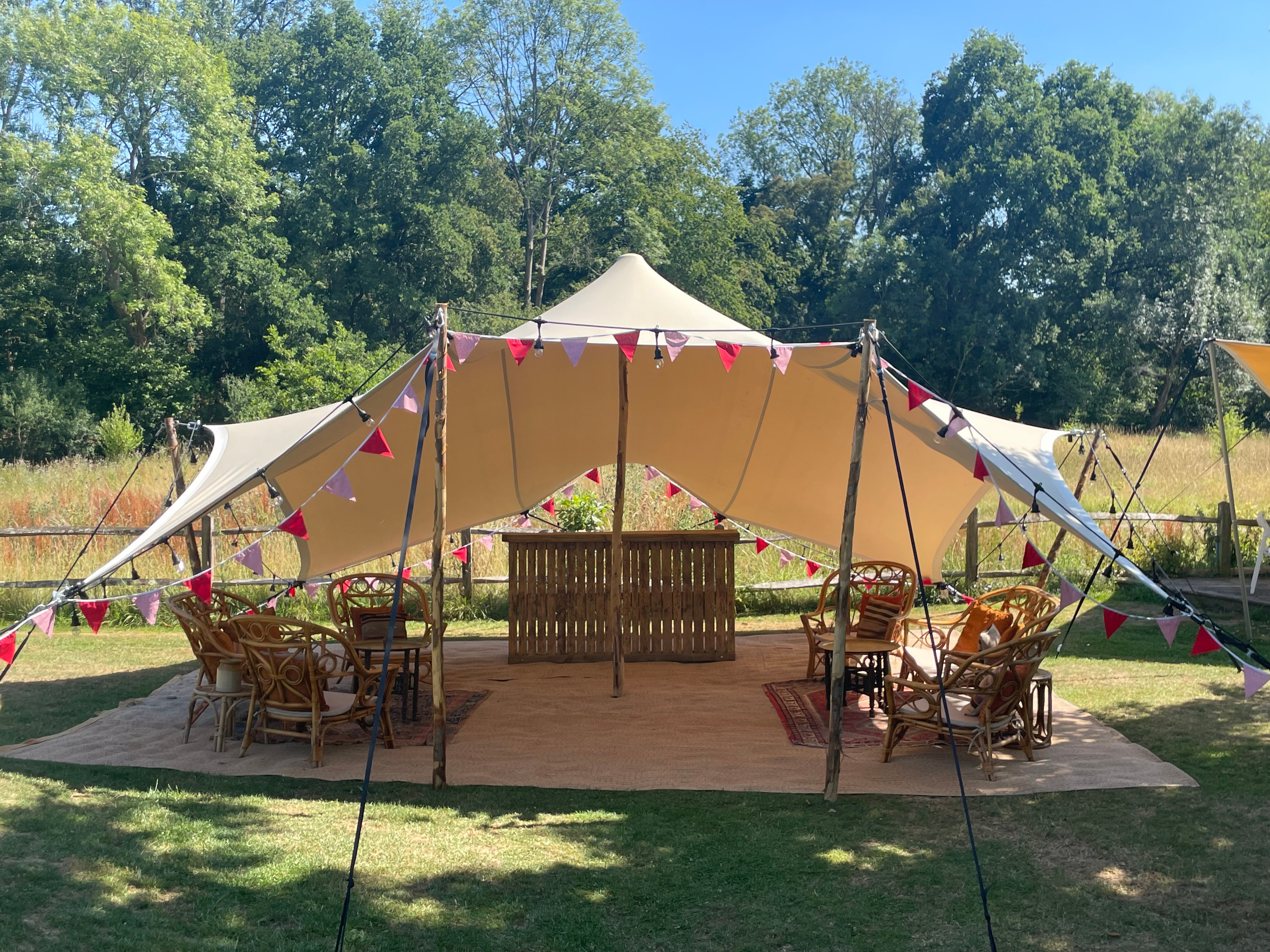 Small Stretch Tent (6.5m x 6.5m)