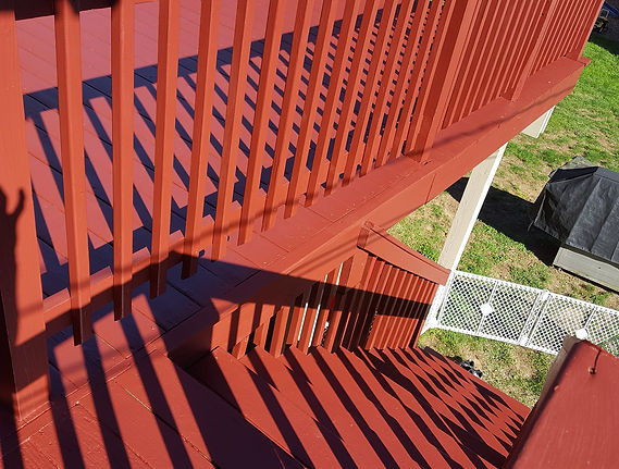 repainted deck