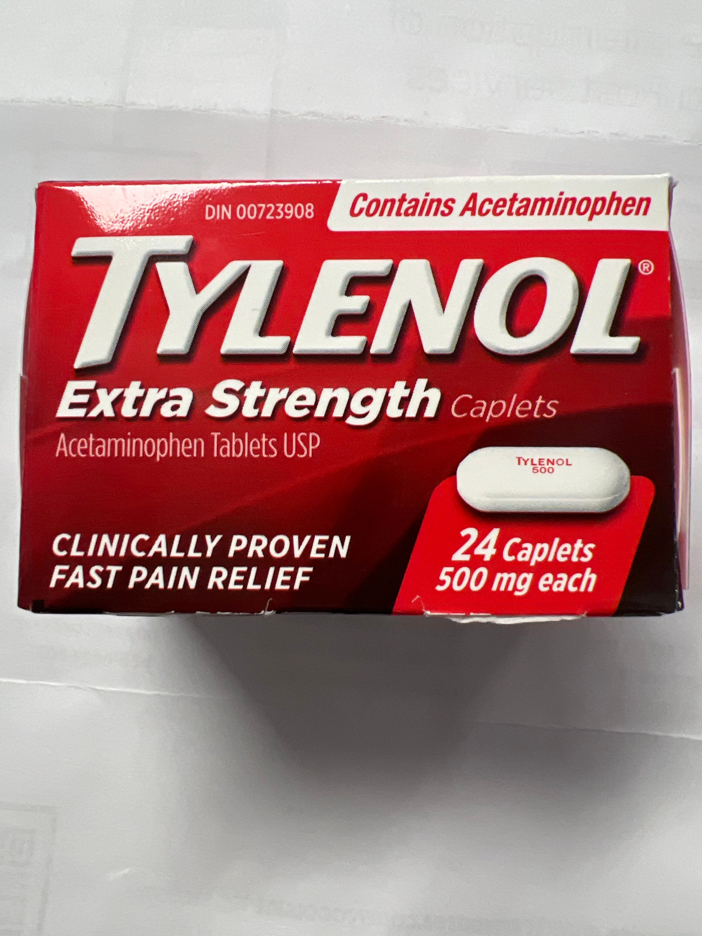 Tylenol Extra Strength 24 500mg