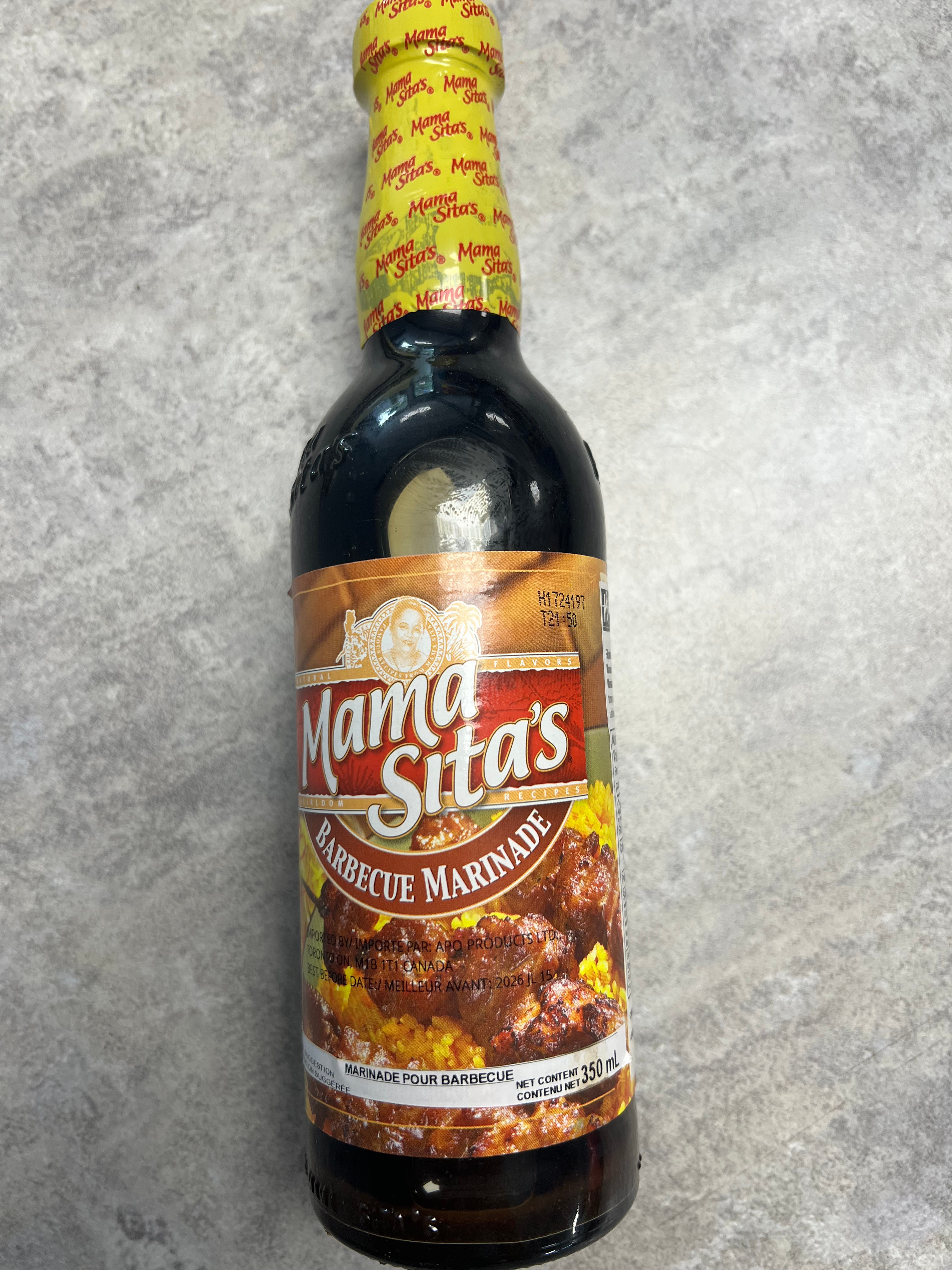 Mama Sita's Barbeque Marinade 350ml