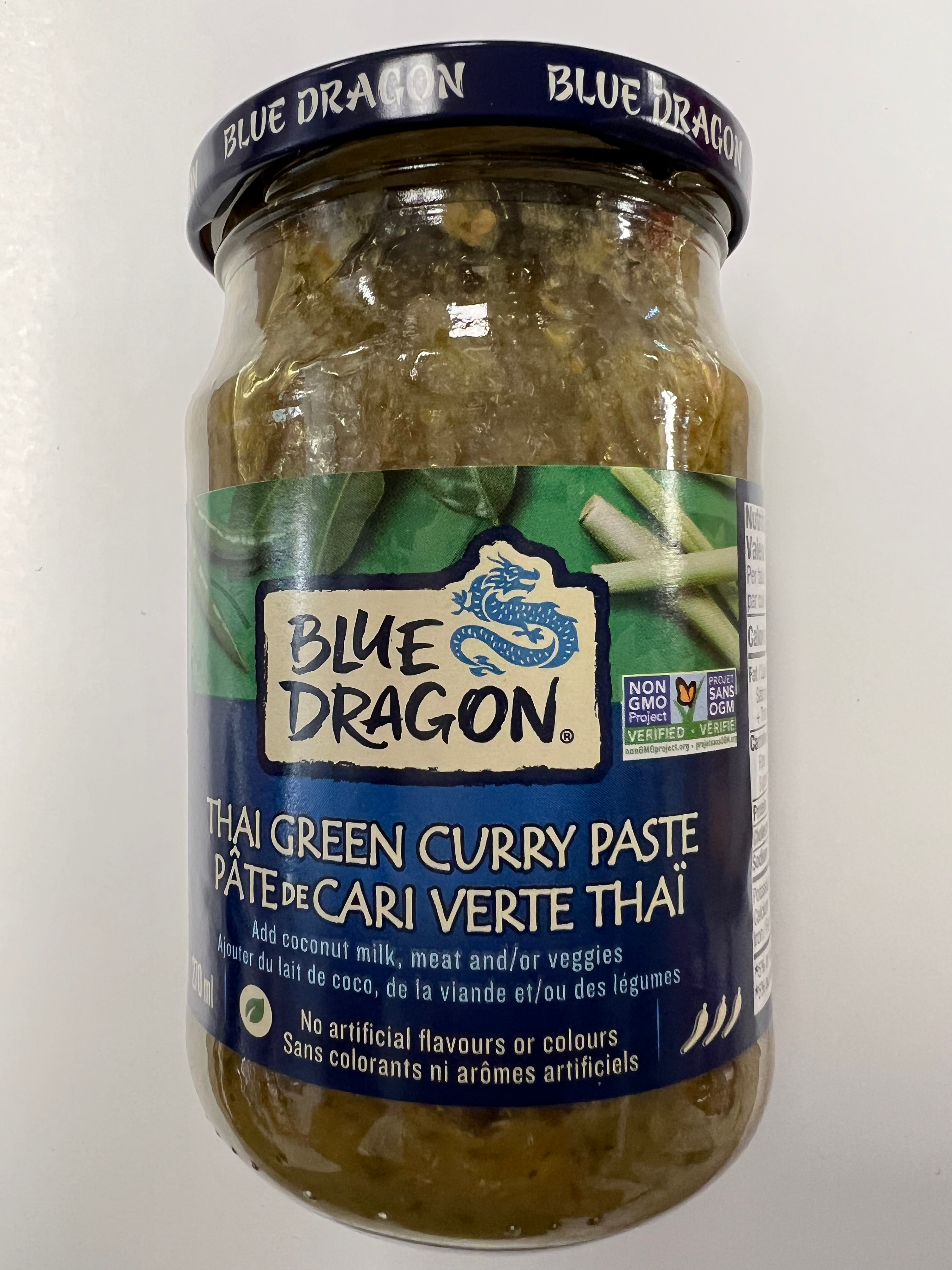 Blue Dragon Thai Green Curry Paste 270ml
