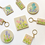 Thumbnail: Floral Garden Art Keychain 001