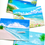 Thumbnail: Ocean Paintings - Set of 4 Fine Art Greeting Cards