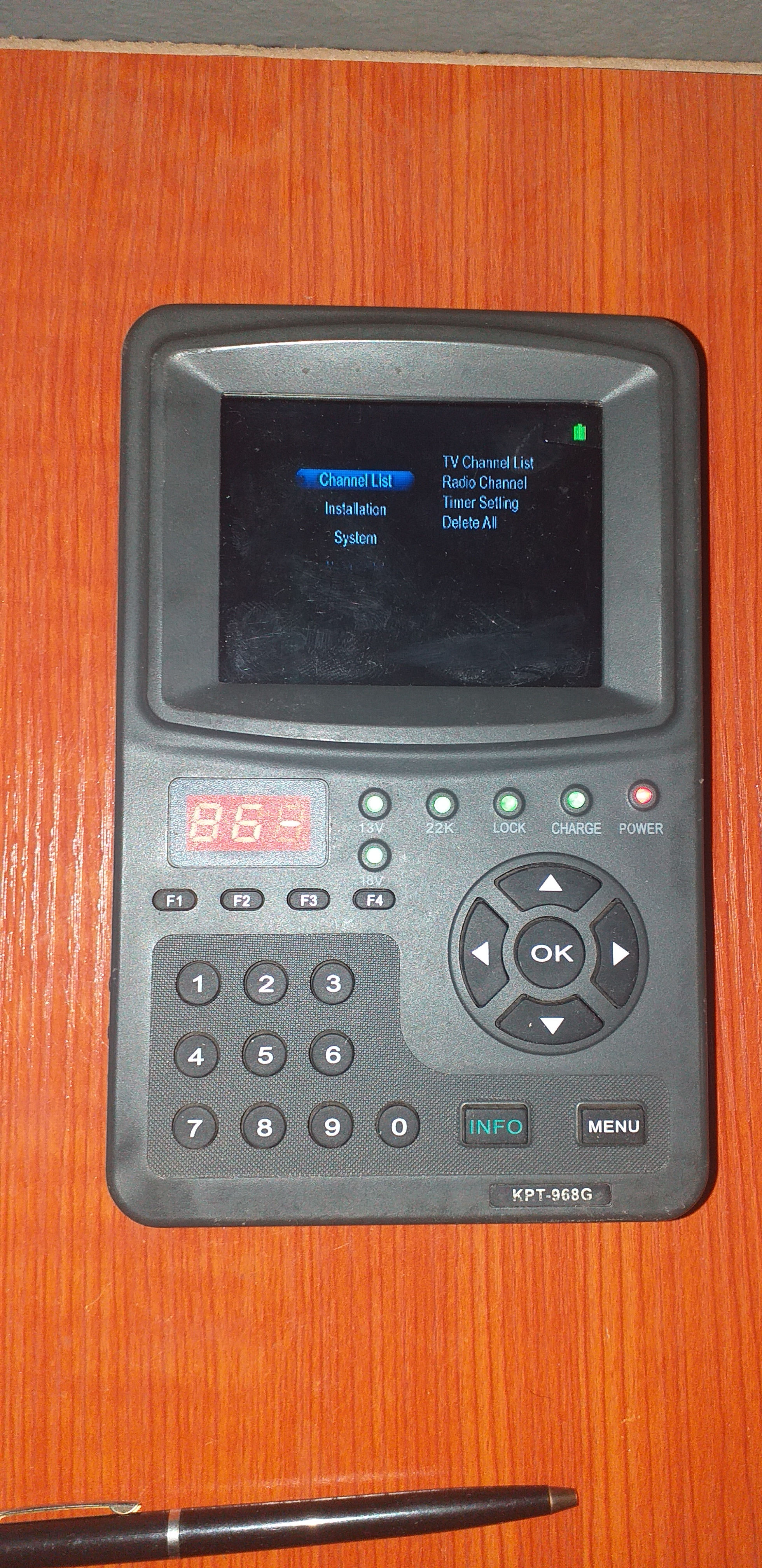 Kangput Mpeg 4 satellite meter