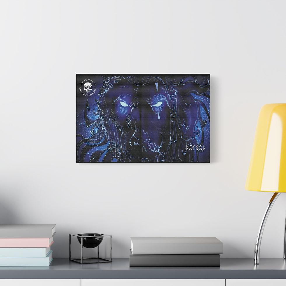 Miniature : Canvas Print - Limited Raygar Reborn Print