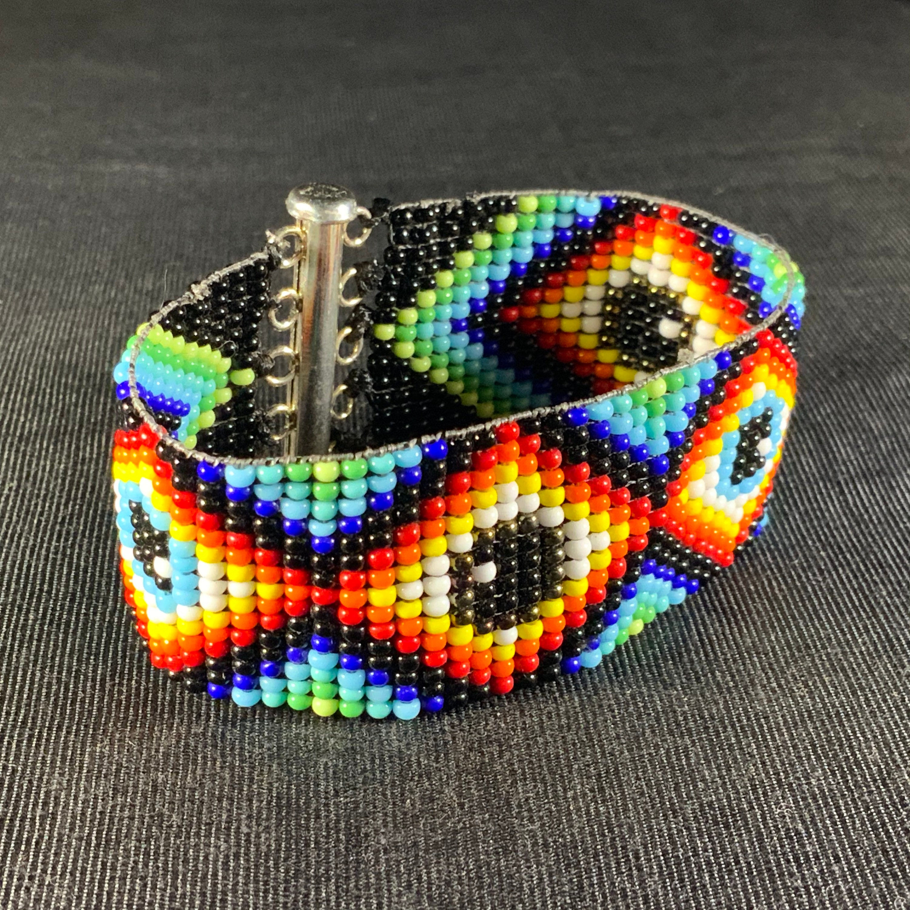 Czech Seed Bead Bracelet- Polar Perceptions