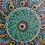 Thumbnail: Enchanted Forest Mandala 18X18" Canvas Painting.