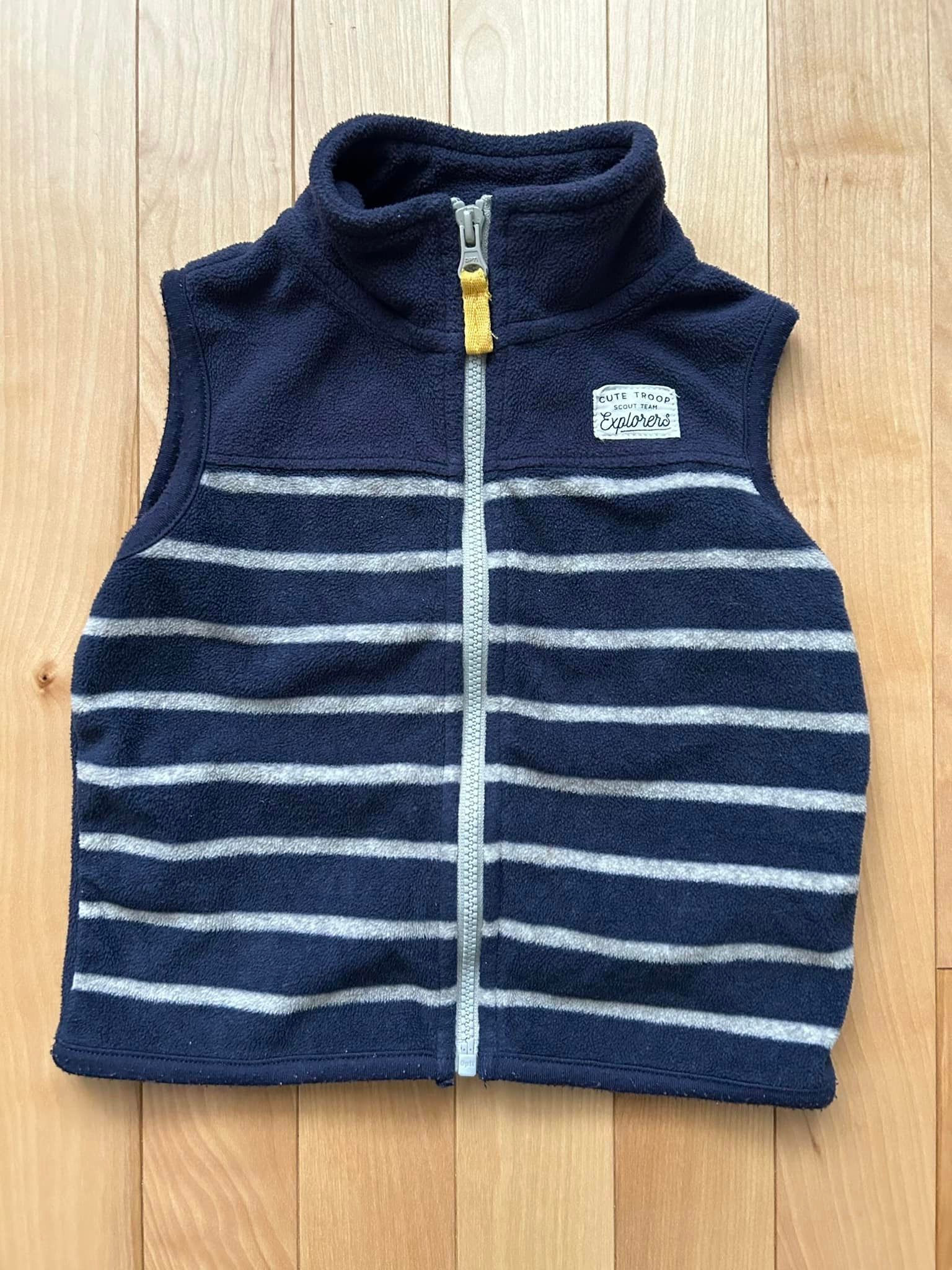 Veste en polar sans manches carter’s 12 mois
