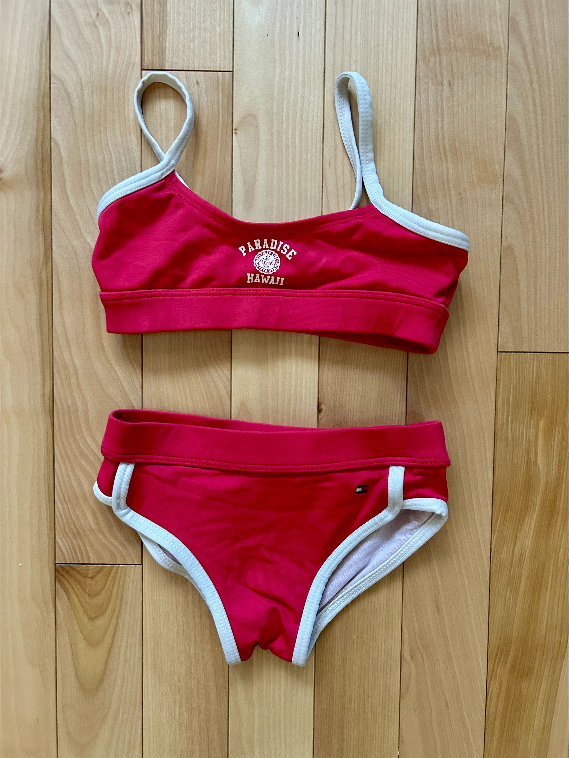 Maillot de bain 2 pièces Tommy Hilfiger 4T