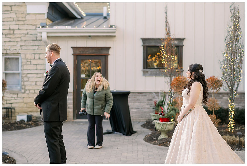 I have no idea, but I was clearly v excited for Eric to see Marissa. 