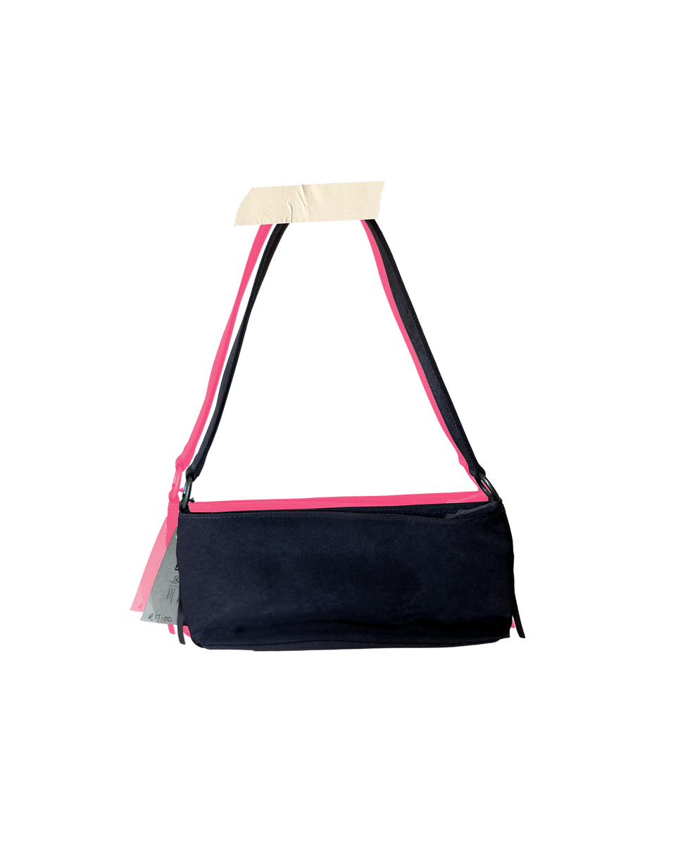 Thumbnail: Y2K BROWN TASSEL SUEDE SHOULDER BAG 357.