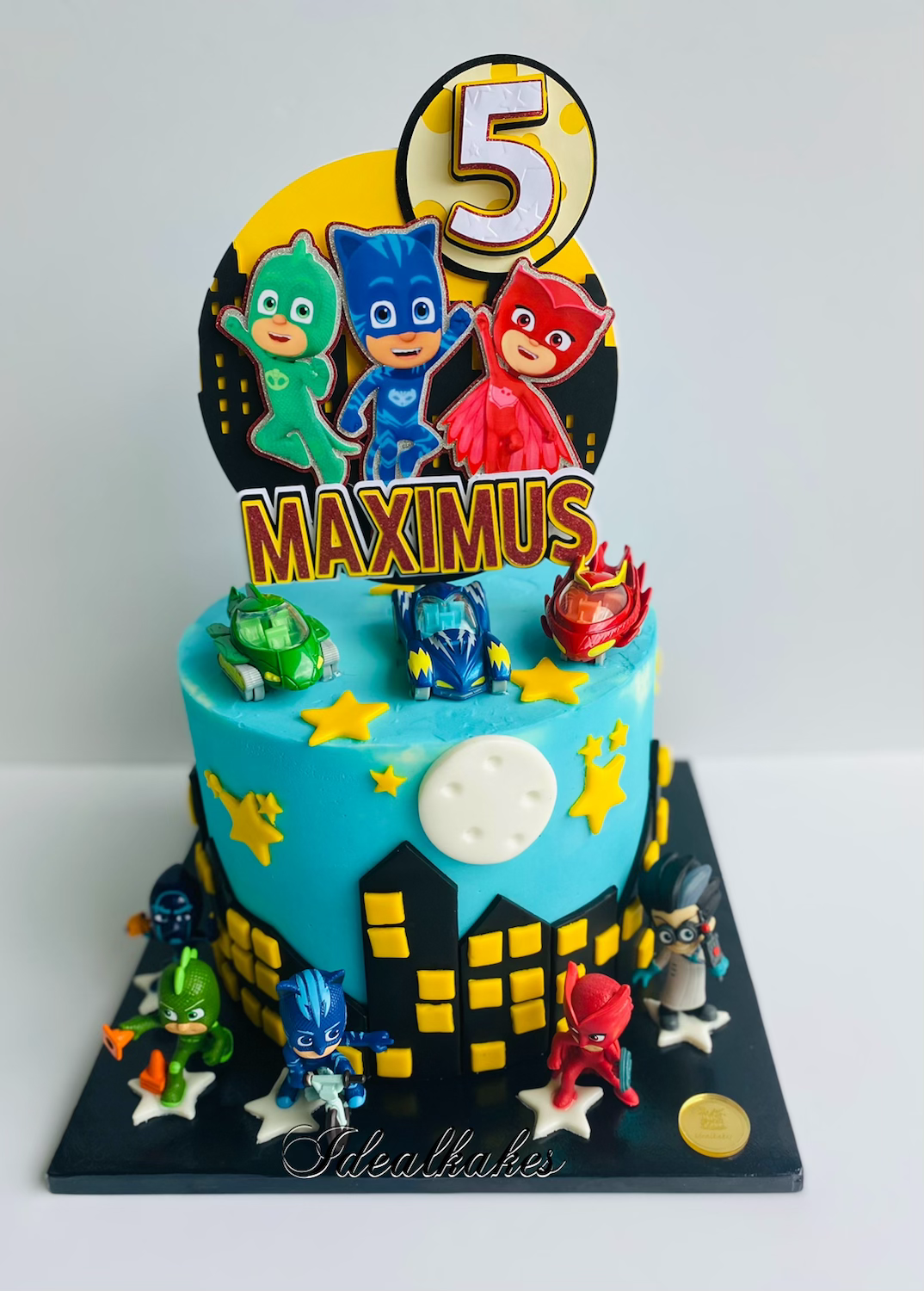 PJ Mask Birthday Cake