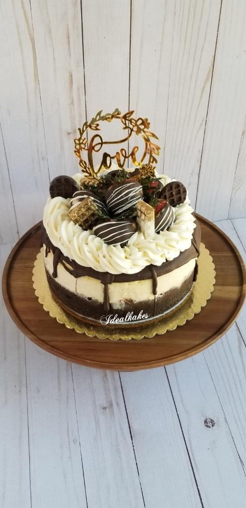 Thumbnail: 8" Chocolate Wasted Cheesecake