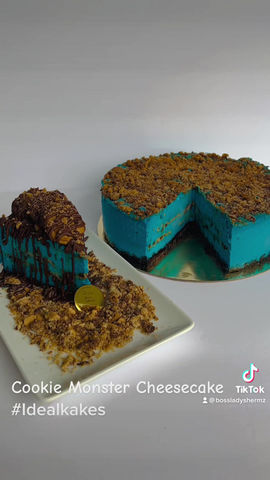 Thumbnail: Cookie Monster Cheesecake
