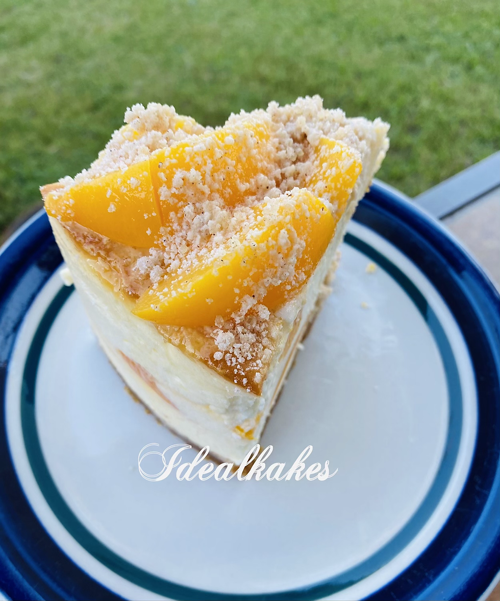 Thumbnail: Peach Cobbler Cheesecake