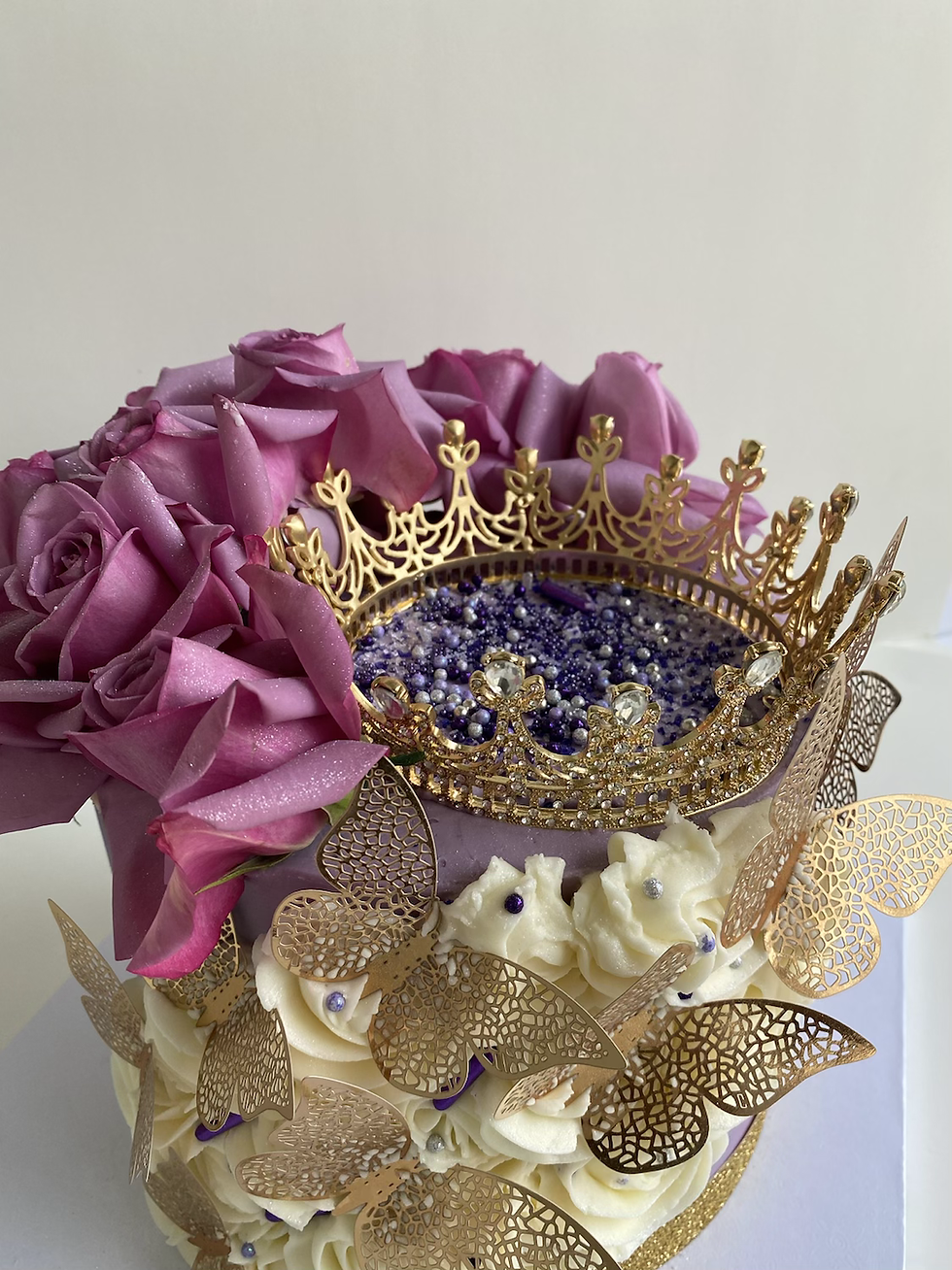 Thumbnail: Hennessey  Butterfly 🦋 🦋 Queen Cake
