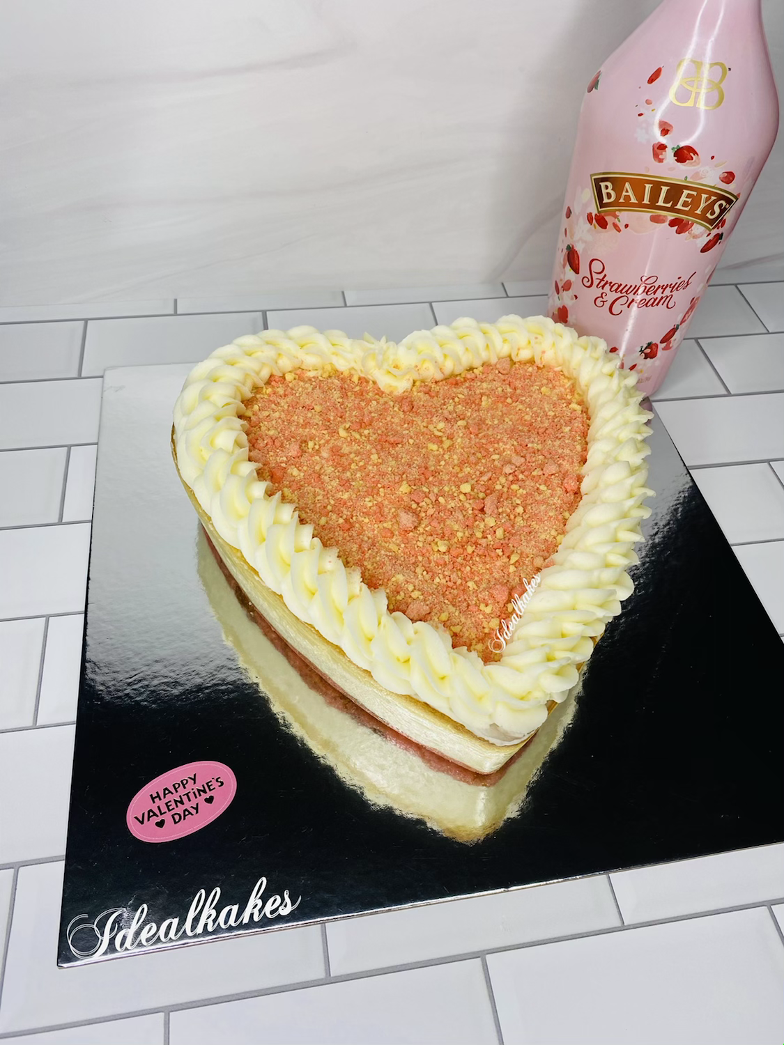 9" Heart Shape  Cheesecake