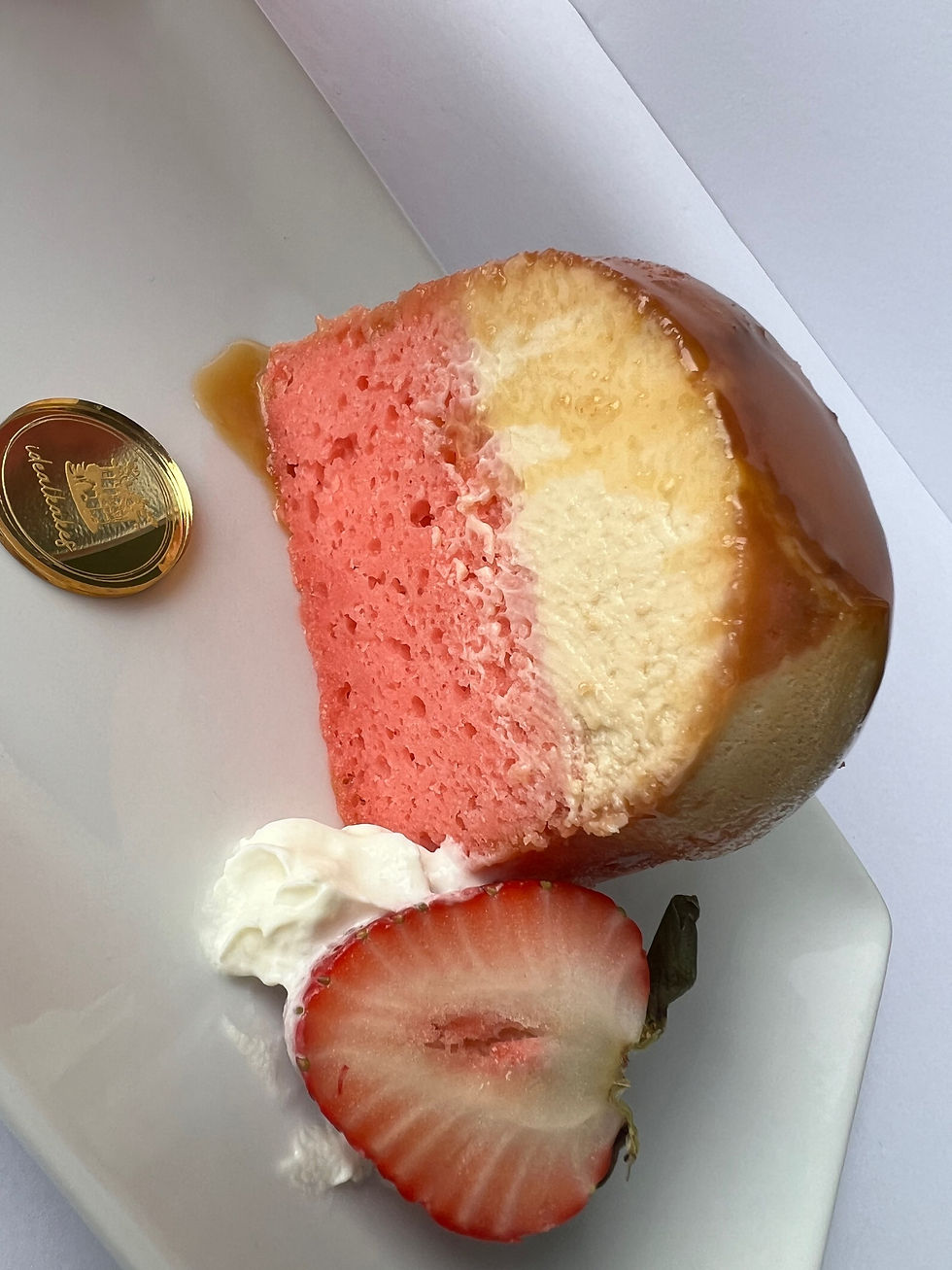 Thumbnail: Strawberry Flan