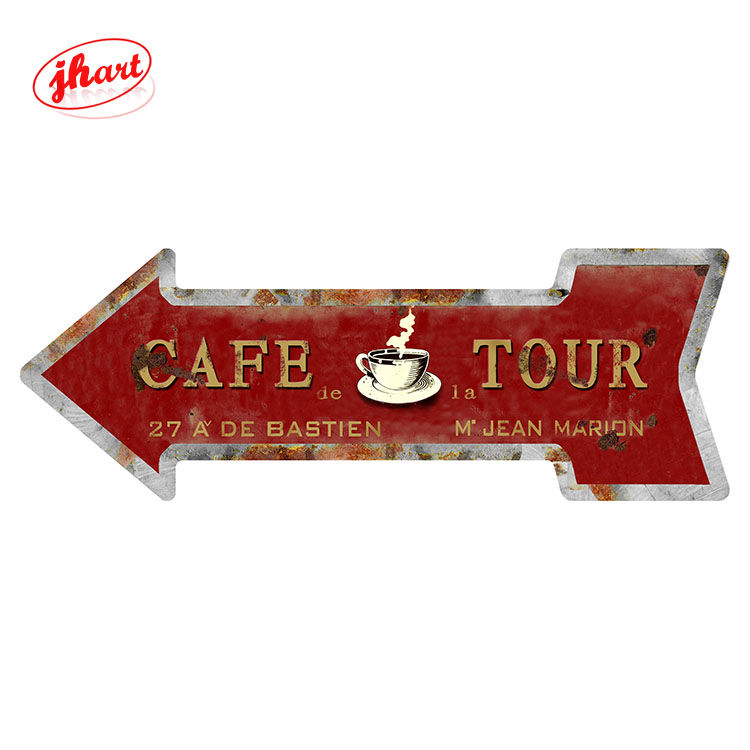 Thumbnail: Red arrow sign reads "CAFE TOUR" pointing left, with coffee cup icon.