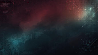 Abstract Tech-Bio Fusion - Create an abstract background image blending computational and 