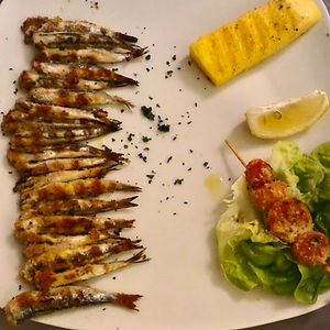 Pesce azzurro a scottadito