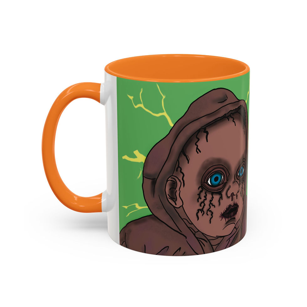 Thumbnail: Creepy Doll Third Rail Ruby Mug