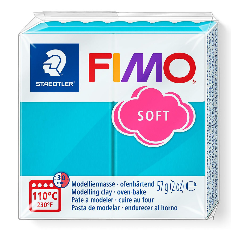 Miniatura: Fimo soft pastilla cel