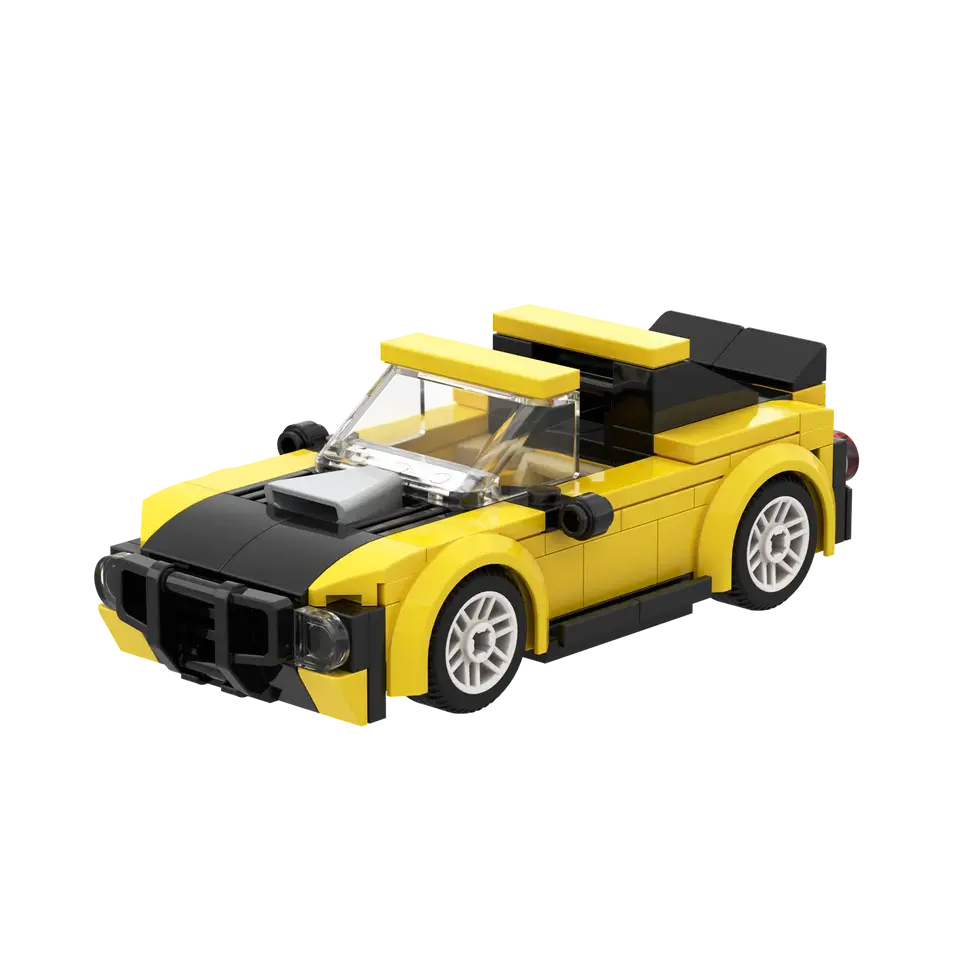 Brixies - Racer yellow