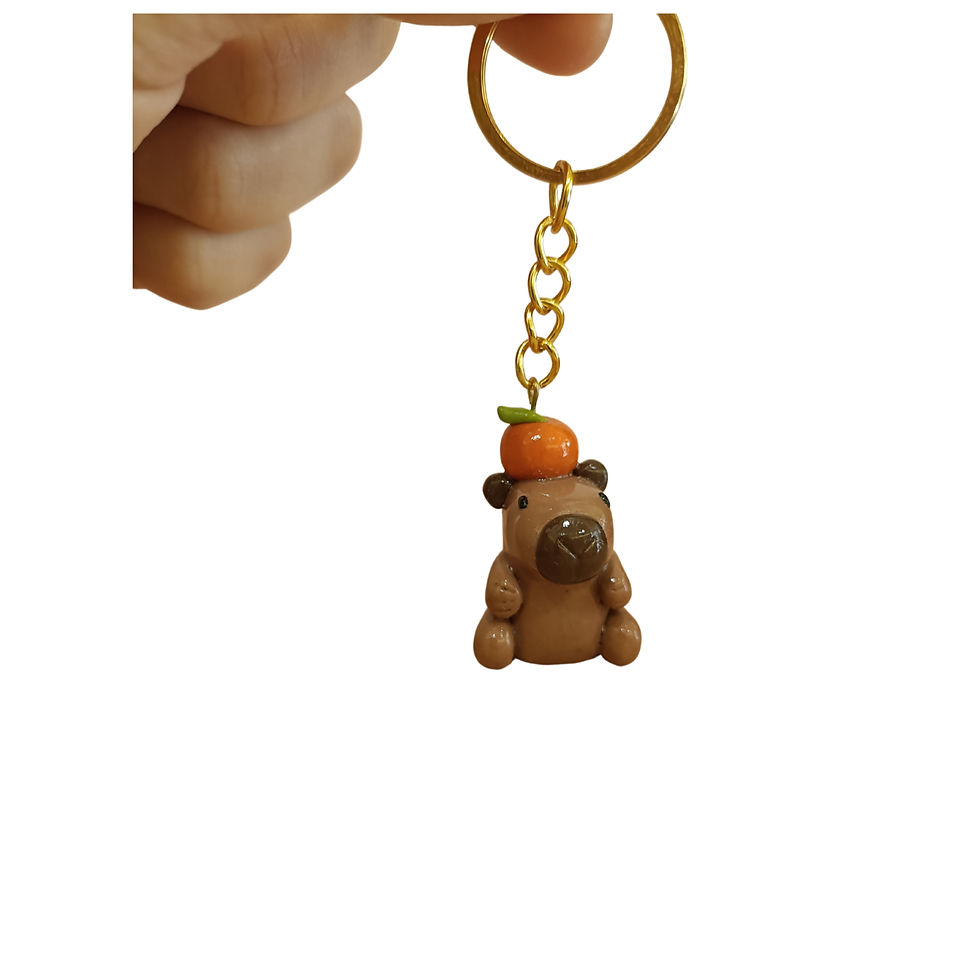 Miniatura: Clauer capibara mandarina