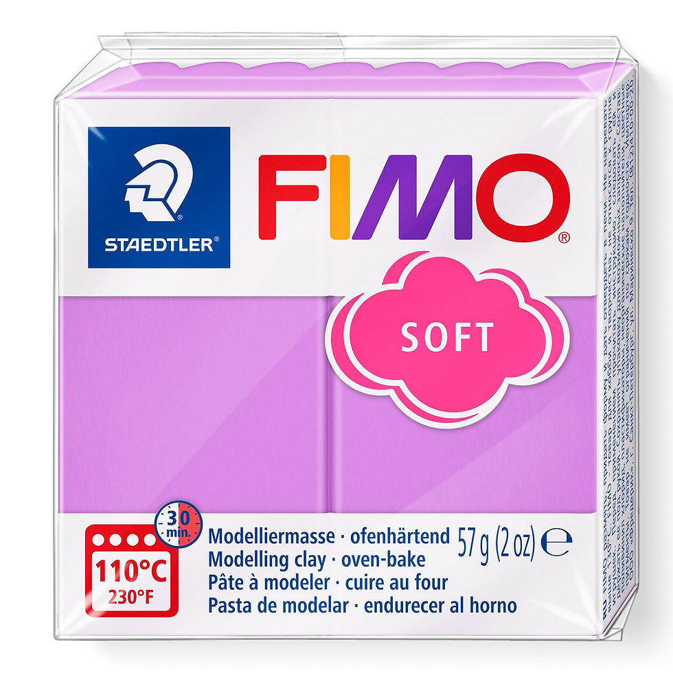 Miniatura: Fimo soft pastilla lila