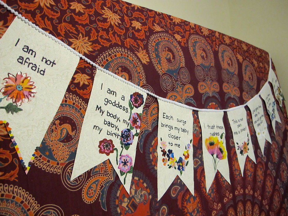 Mother blessing birth affirmation fl