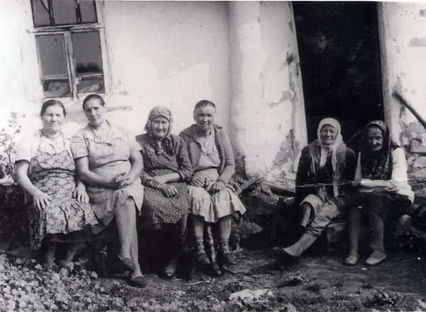 Жители деревни Басово. Фото 1970-х гг.