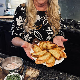 Treva showing toasted bread