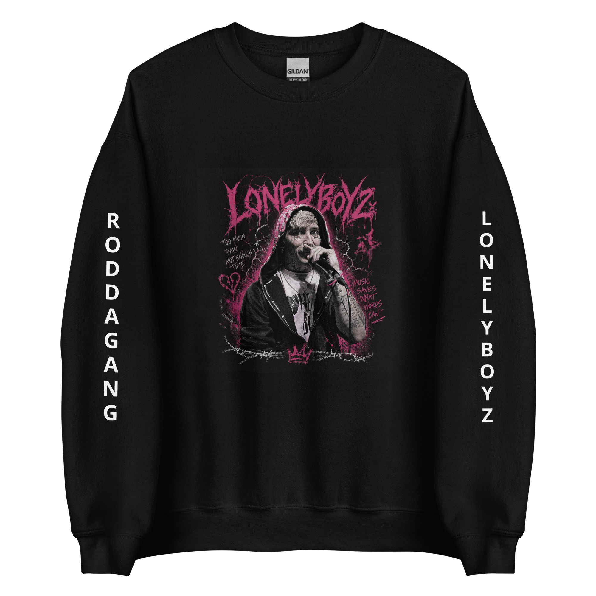 Rodda - Pink Static Crewneck