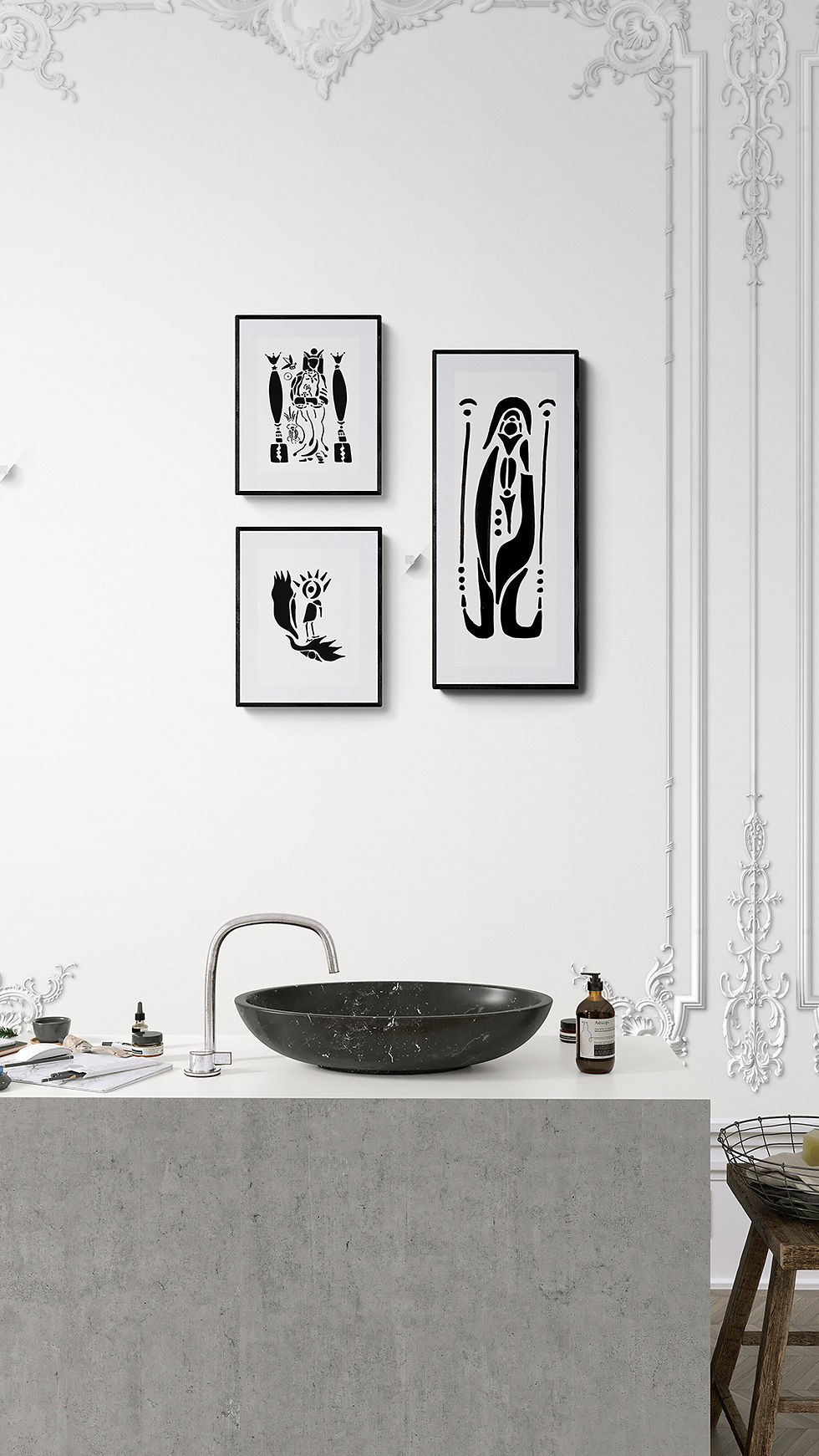 Thumbnail: Guardian / Seal – Open Edition Print – Unframed