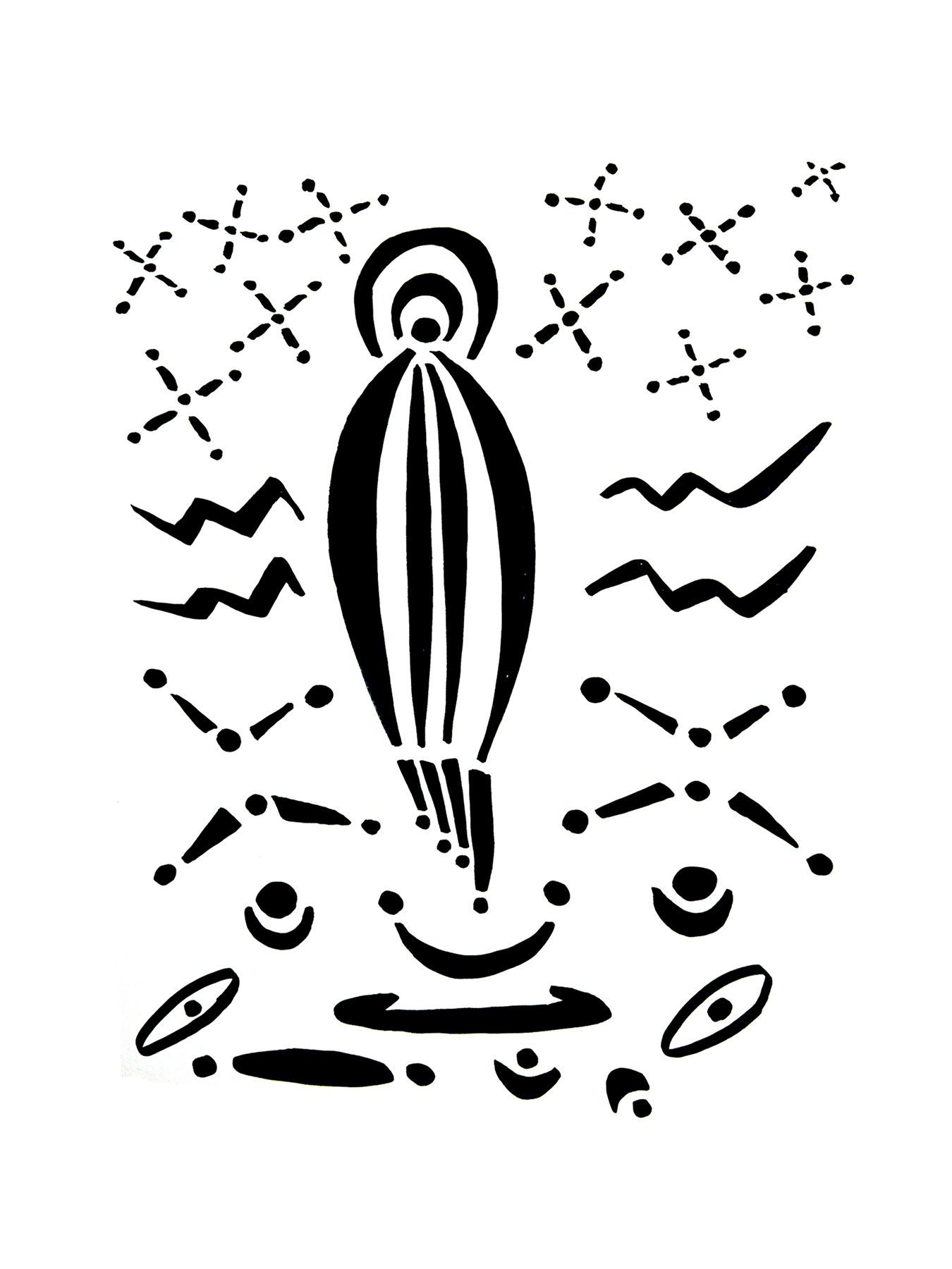 Star Being / Interstellar Codes – Open Edition Print – Unframed