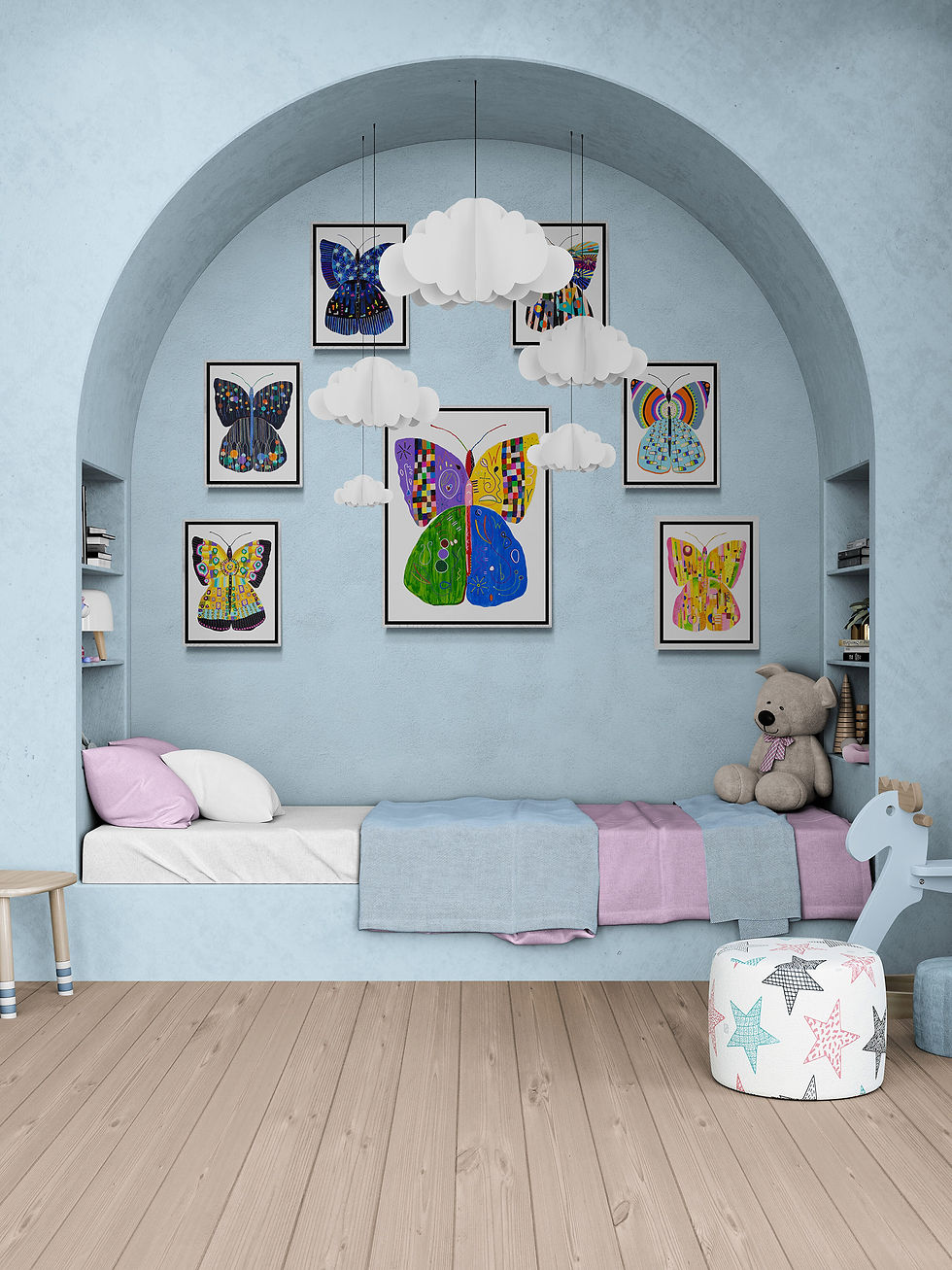 Thumbnail: Butterfly Dreaming 12 – Limited Edition Print – Available - Unframed