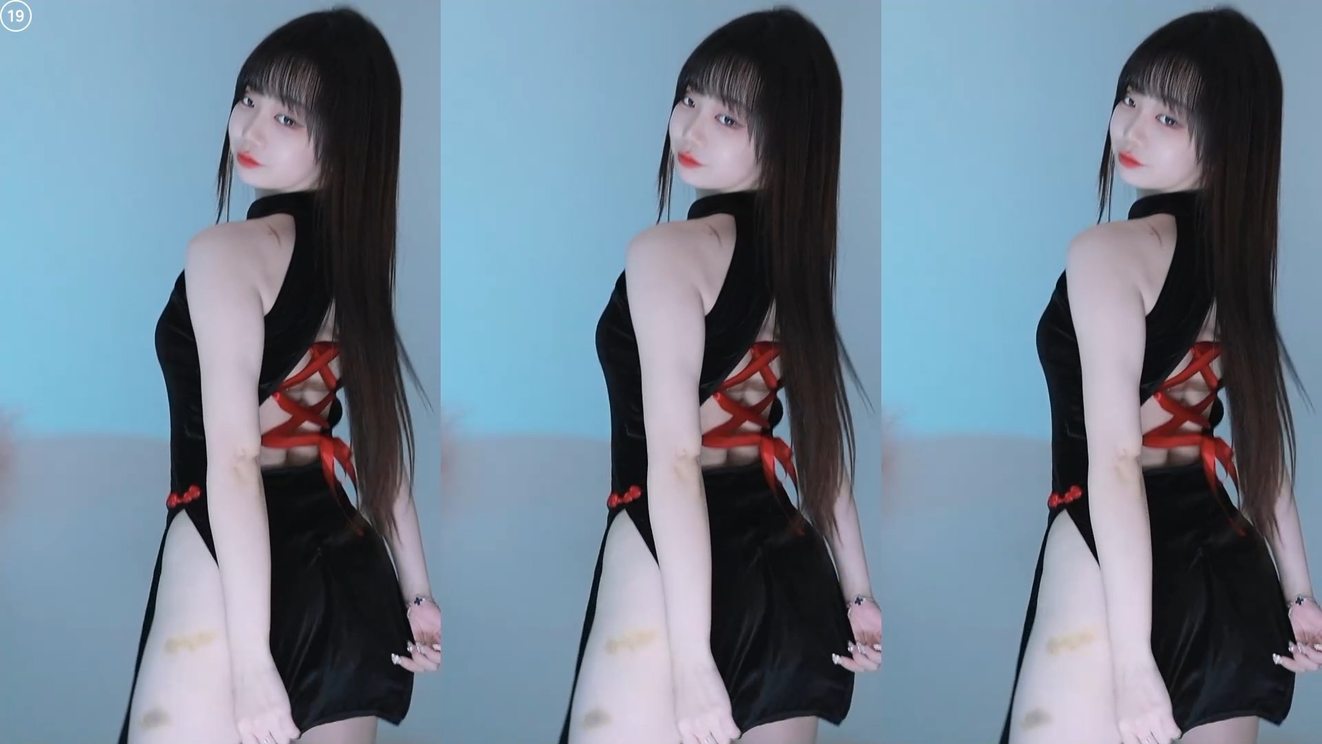 SoopLive_smmms2002 | Sexy Black Cheongsam Backless [2026-05-14]