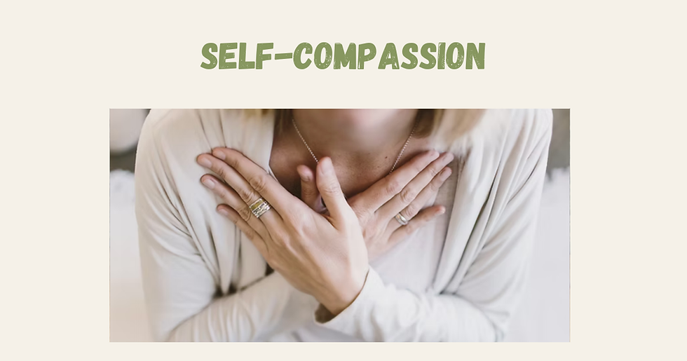 Self-Compassion: Turning Kindness Inward
