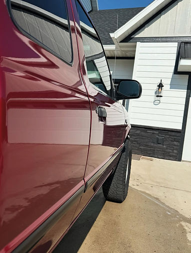 Red Ford Truck