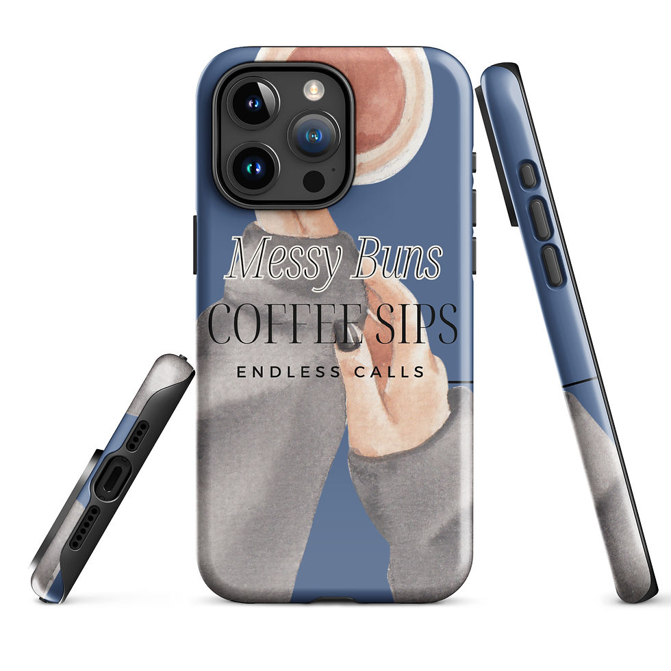 Thumbnail: Kasual Guard Case Kashmir Blue Tough Case for iPhone®