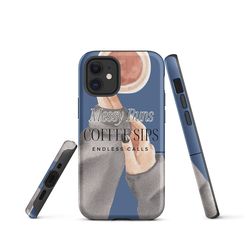 Thumbnail: Kasual Guard Case Kashmir Blue Tough Case for iPhone®