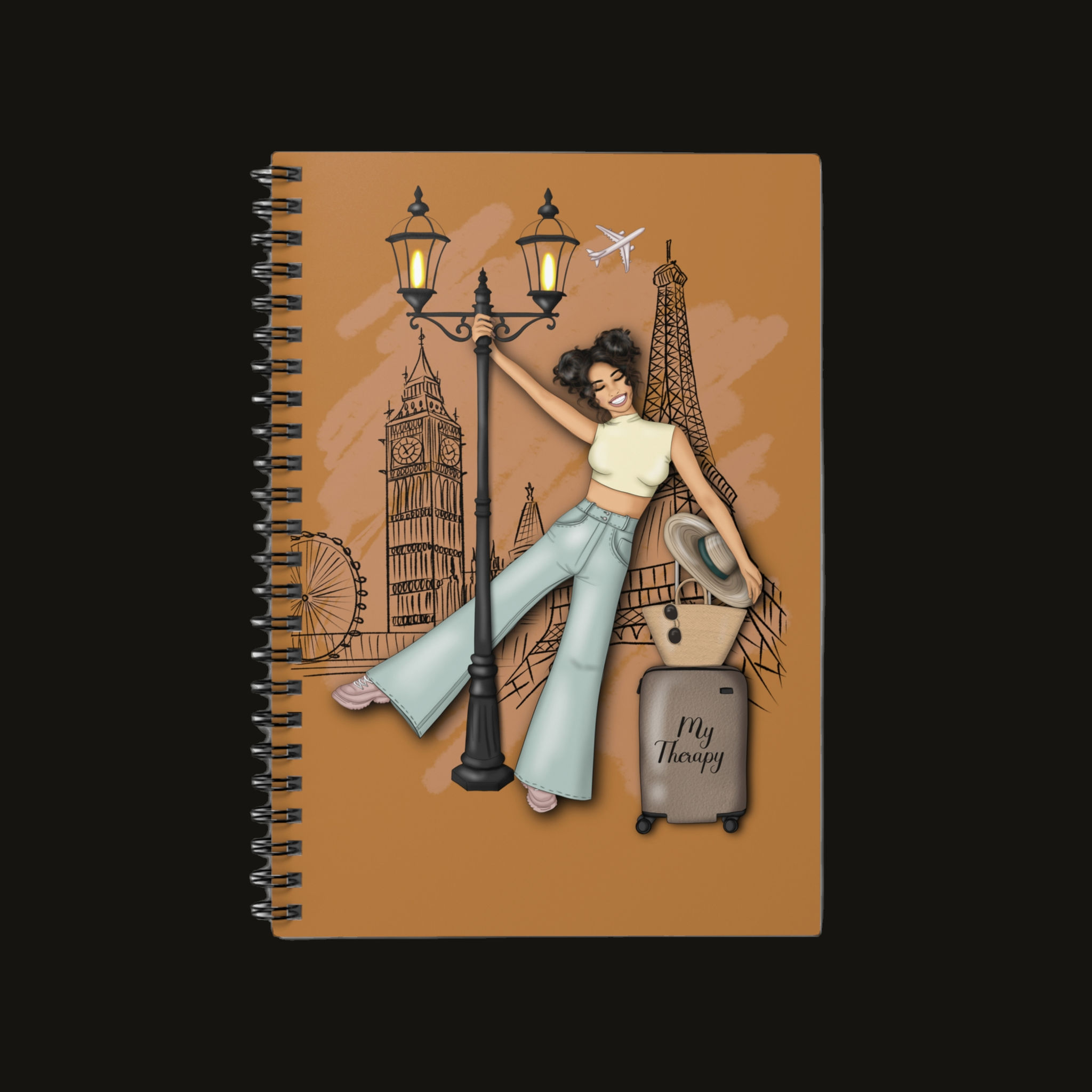 City Explorer Spiral Notebook – Capture Your Adventures in Style