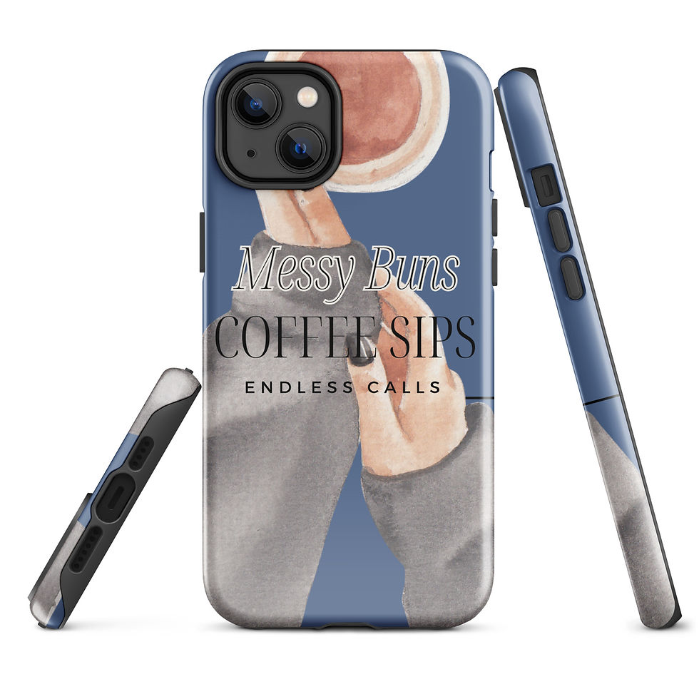Thumbnail: Kasual Guard Case Kashmir Blue Tough Case for iPhone®