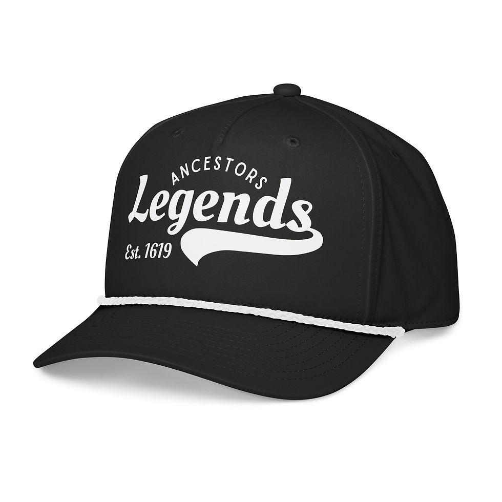 Ancestors Legends Est. 1619 Rope Cap