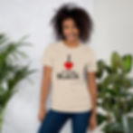 Love (Heart) All Things Black-cream Color-front
